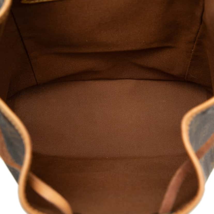 Louis Vuitton Monogram Montsouris PM Brown Very good condition - Model View