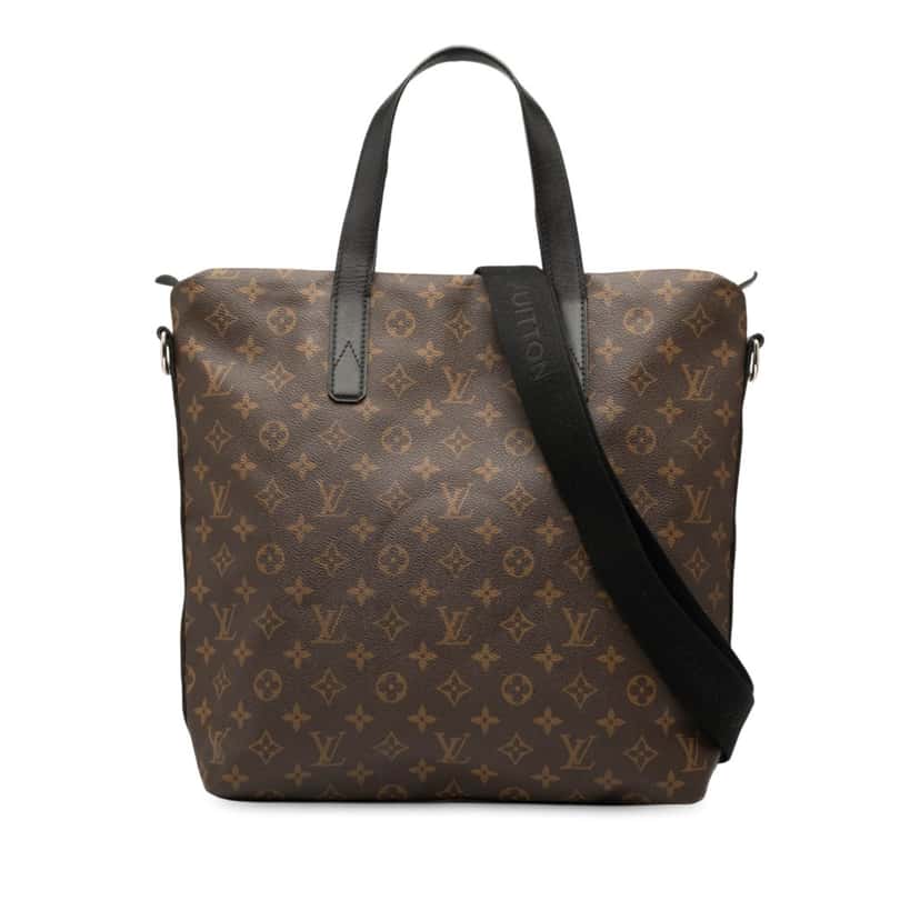 Louis Vuitton Monogram Macassar Kitan Brown Very good condition - Front View