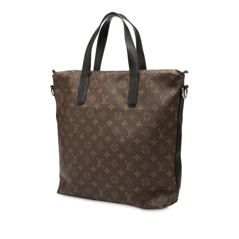 Louis Vuitton Monogram Macassar Kitan Brown Very good condition - Back View