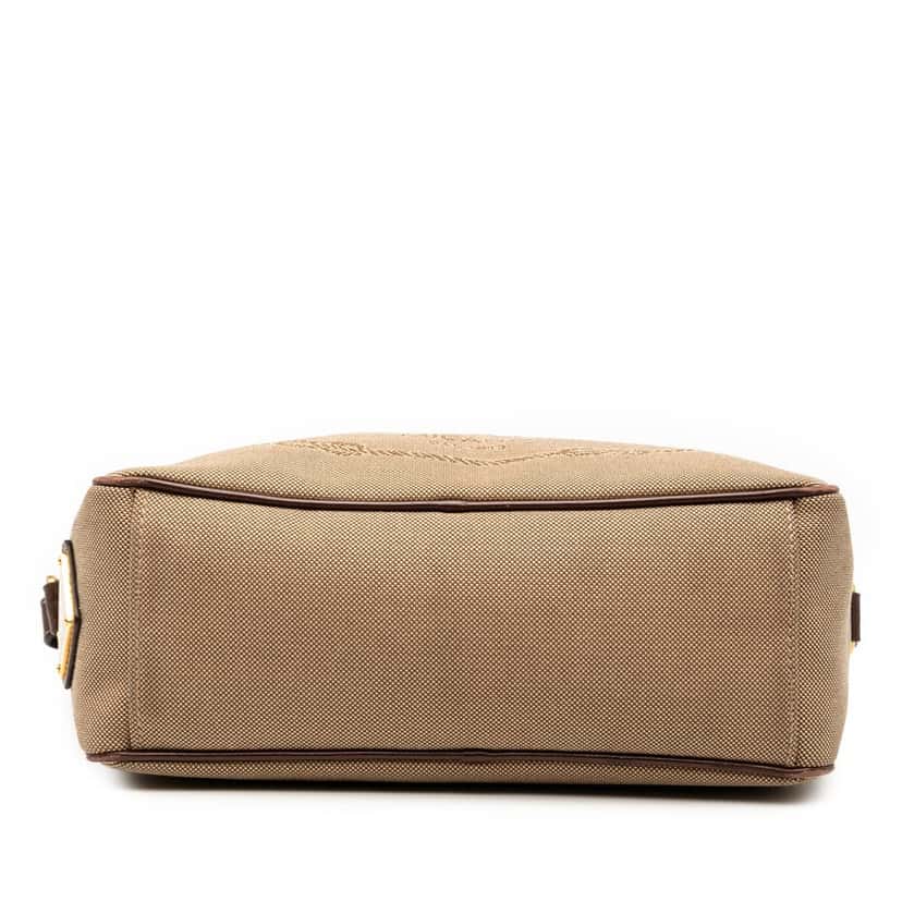 Prada Canvas Canapa Logo Crossbody Beige Very good condition - Inside View