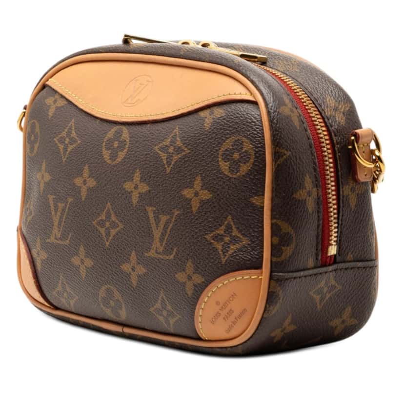 Louis Vuitton Monogram Mini Deauville Brown Very good condition - Back View