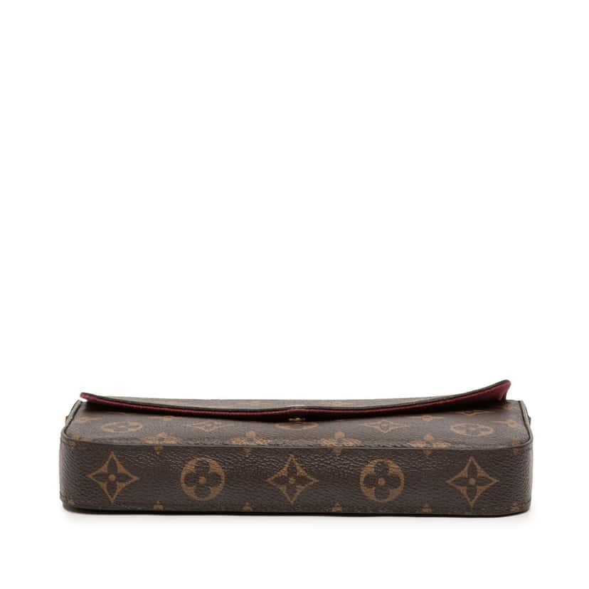 Louis Vuitton Monogram Pochette Felicie Brown Very good condition - Inside View