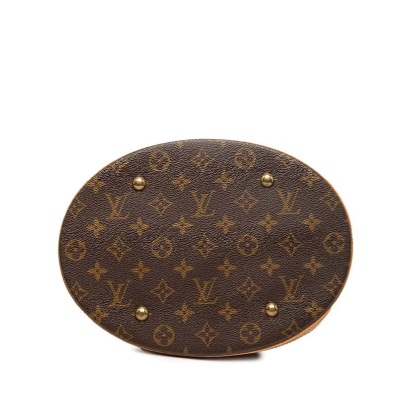 Louis Vuitton Monogram Bucket GM Brown Good condition - Inside View