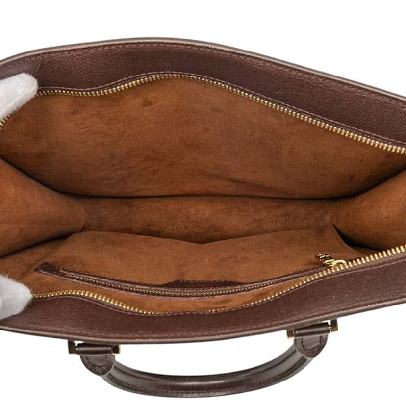 Louis Vuitton Damier Ebene Venice Sac Plat Brown Very good condition - Model View