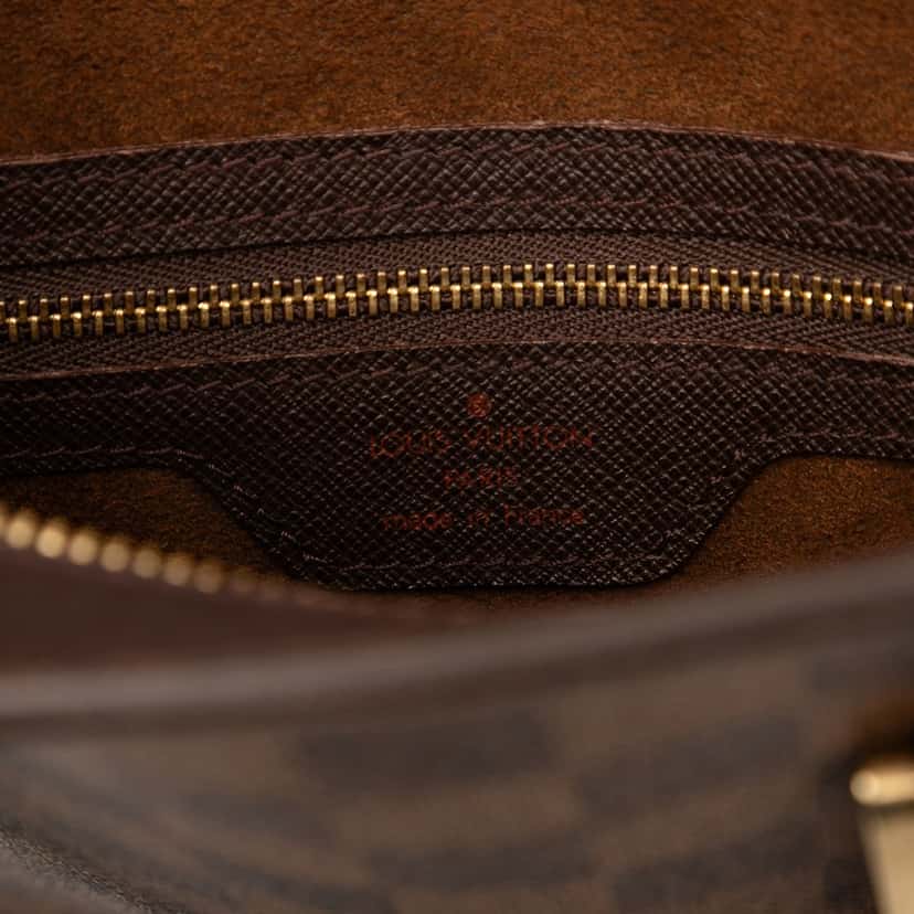 Louis Vuitton Damier Ebene Venice Sac Plat Brown Very good condition - Box View