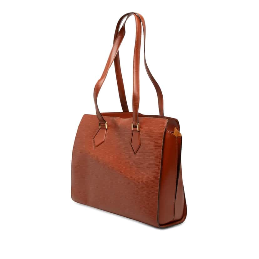 Louis Vuitton Epi Duplex Brown Leather Very good condition - Back View