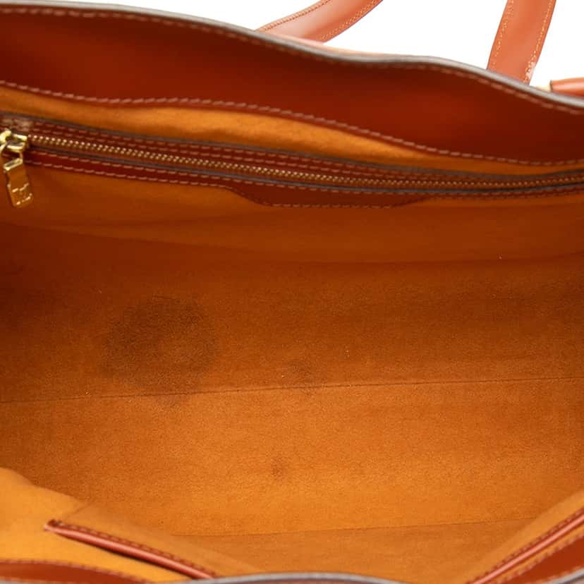 Louis Vuitton Epi Duplex Brown Leather Very good condition - Model View