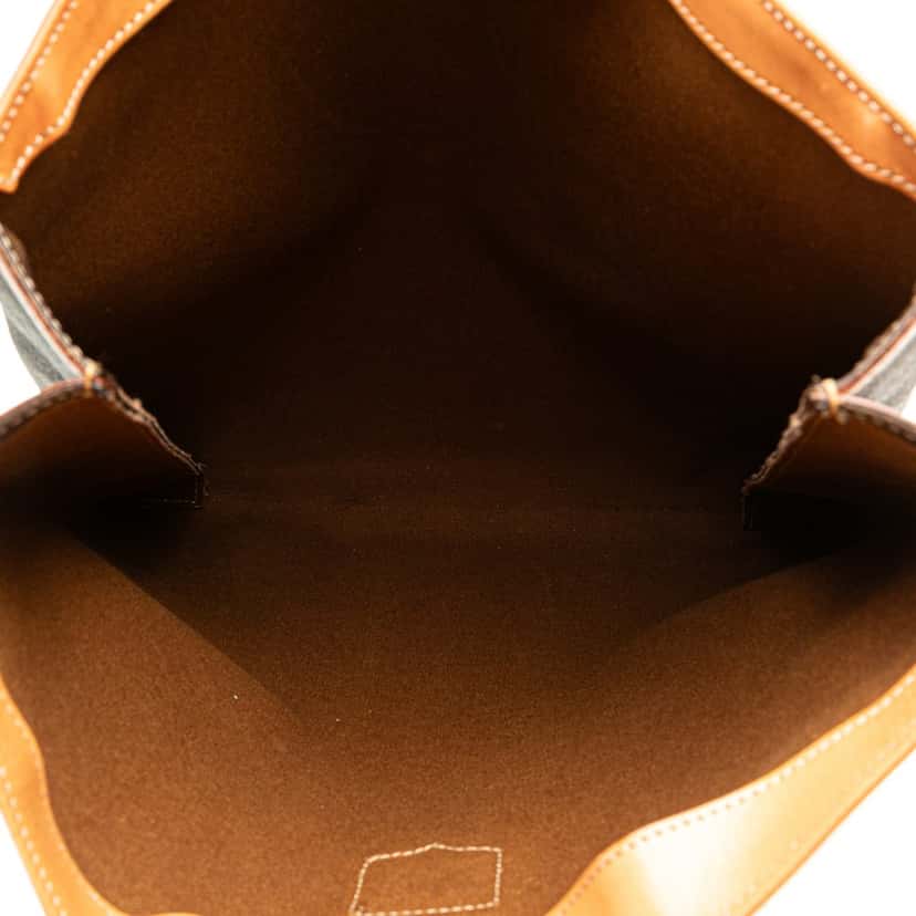 Celine Macadam Coated Canvas Tote Brown Very good condition - Model View