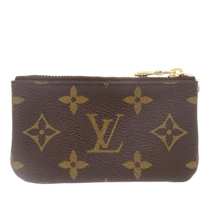 Louis Vuitton Monogram Key Pouch Brown Very good condition - Back View