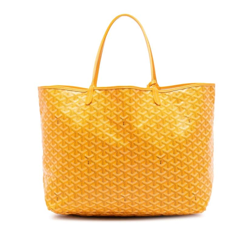 Goyard Goyardine Saint Louis GM Yellow Very good condition - Front View