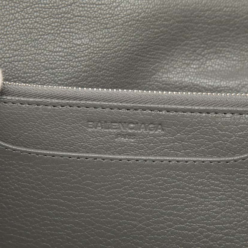 Balenciaga Chevre Motocross Metallic Edge Wallet on Chain Other Leather Very good condition - Box View