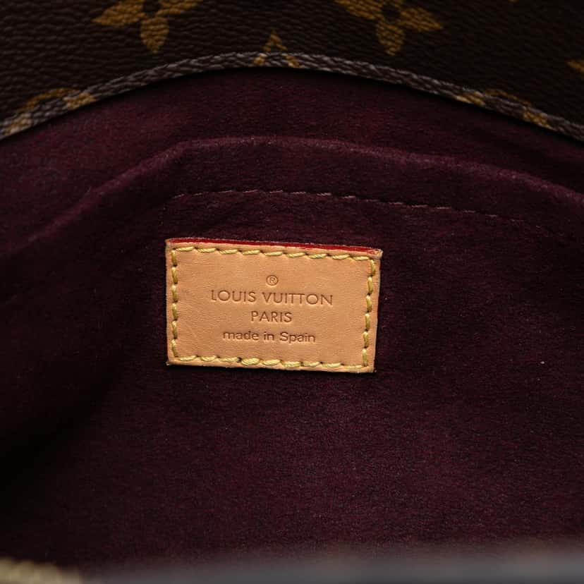 Louis Vuitton Monogram Montaigne MM Brown Never worn, with tag - Box View
