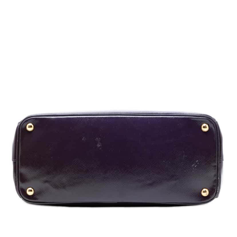 Prada Saffiano Vernice Parabole Tote Purple Leather Very good condition - Inside View