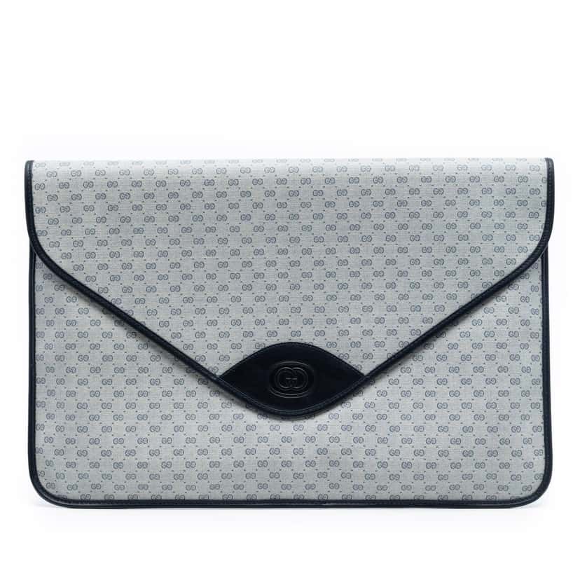 Gucci Micro GG Supreme Clutch Other Very good condition - Front View