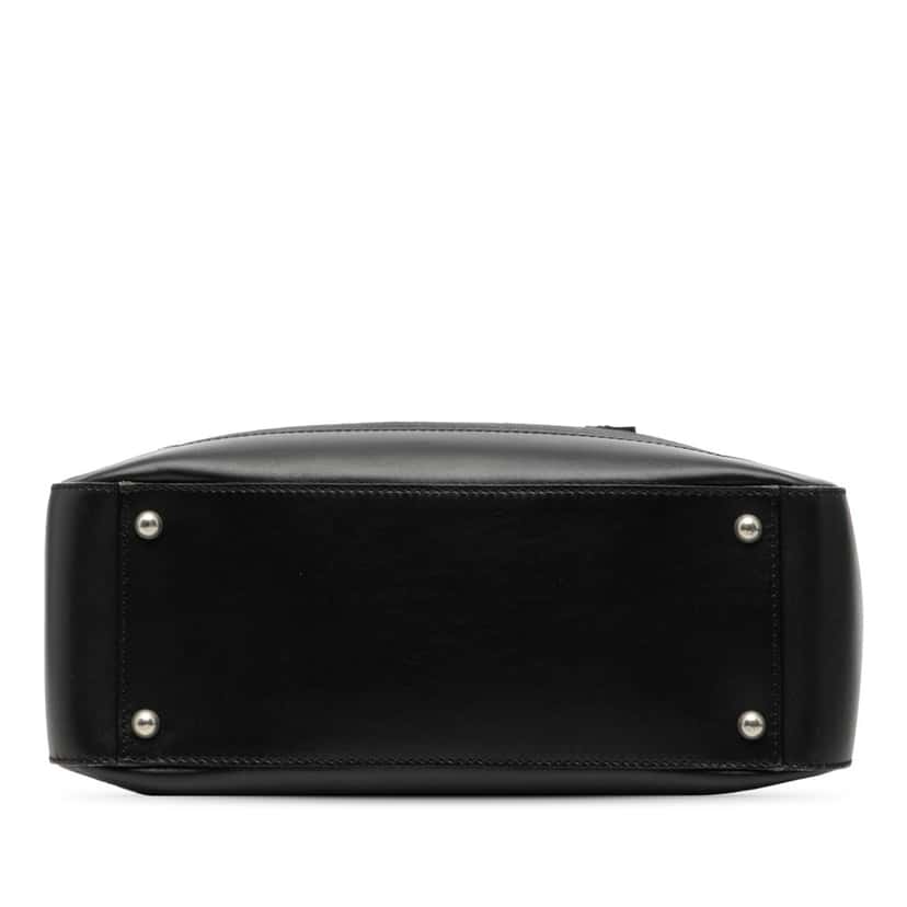 Celine C Macadam Canvas Handbag Black Very good condition - Inside View