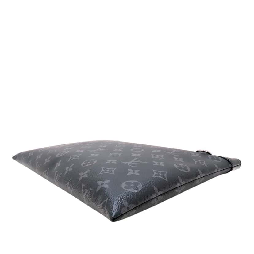 Louis Vuitton Monogram Eclipse Discovery Pochette GM Black Very good condition - Inside View