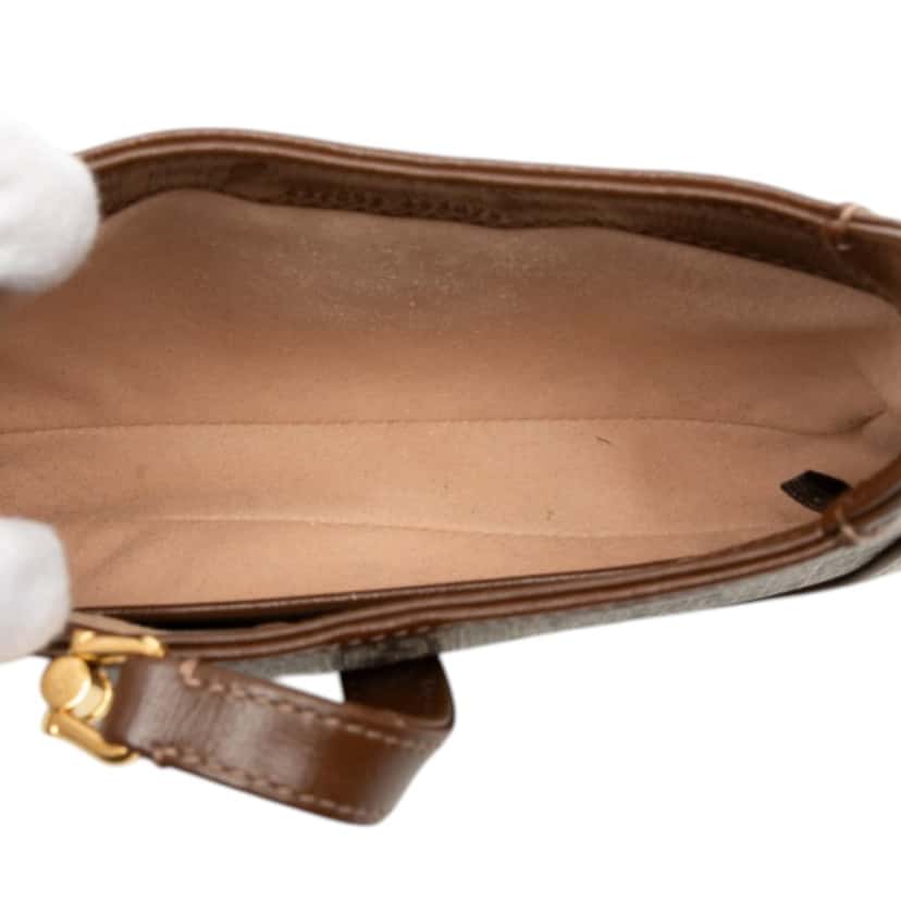Gucci Mini GG Supreme Web Jackie 1961 Crossbody Beige Very good condition - Model View
