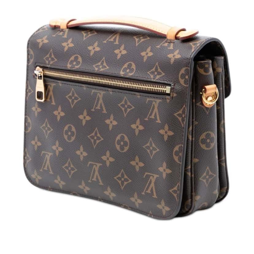 Louis Vuitton Monogram Pochette Metis Brown Very good condition - Back View
