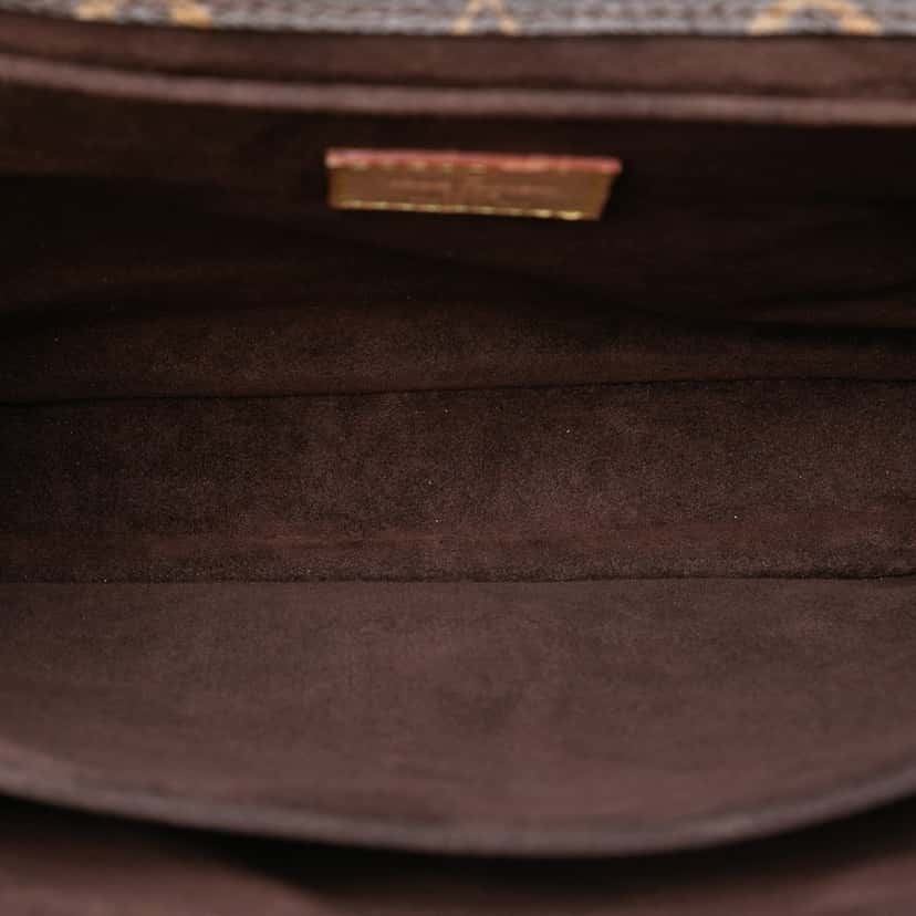 Louis Vuitton Monogram Pochette Metis Brown Very good condition - Model View
