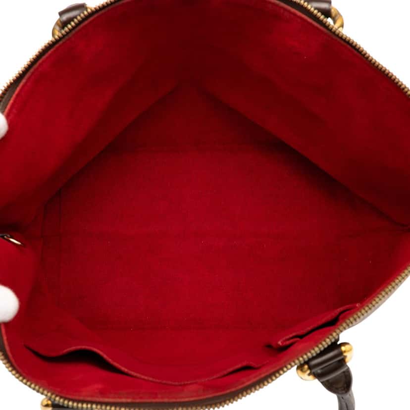 Louis Vuitton Damier Ebene Saleya MM Brown Very good condition - Model View