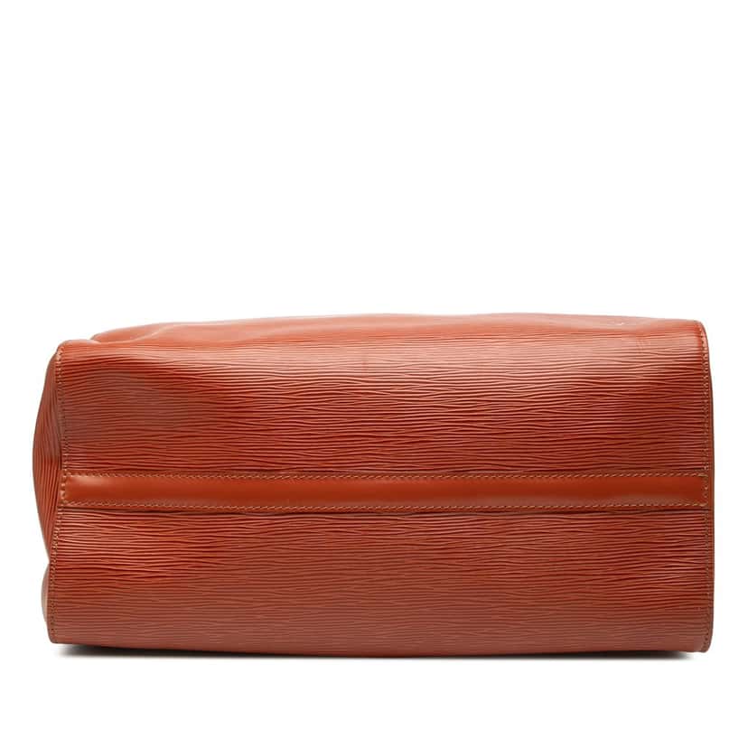 Louis Vuitton Epi Speedy 40 Brown Leather Good condition - Inside View