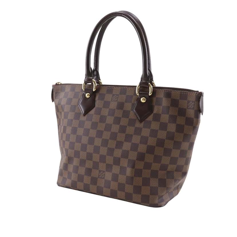 Louis Vuitton Damier Ebene Saleya PM Brown Very good condition - Inside View