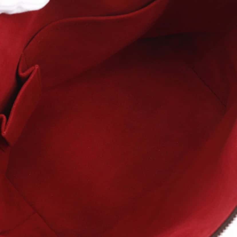 Louis Vuitton Damier Ebene Saleya PM Brown Very good condition - Box View