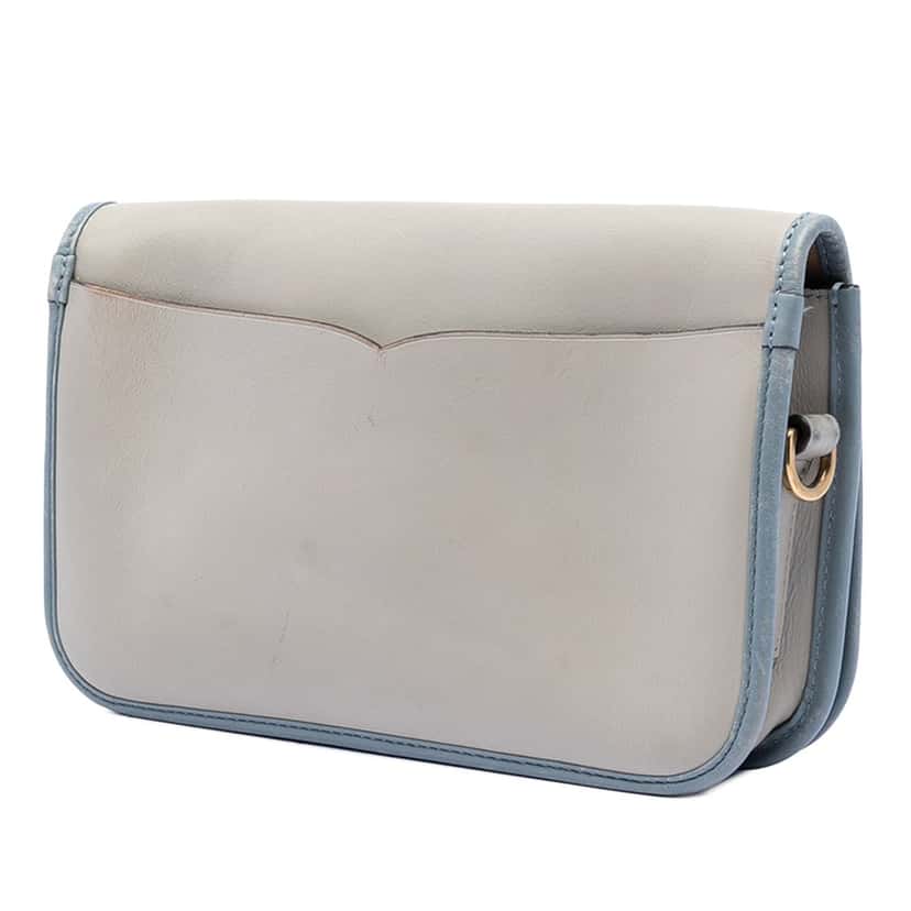 LOEWE Bicolor Leather Anagram Ines Flap Crossbody Other Leather Very good condition - Back View