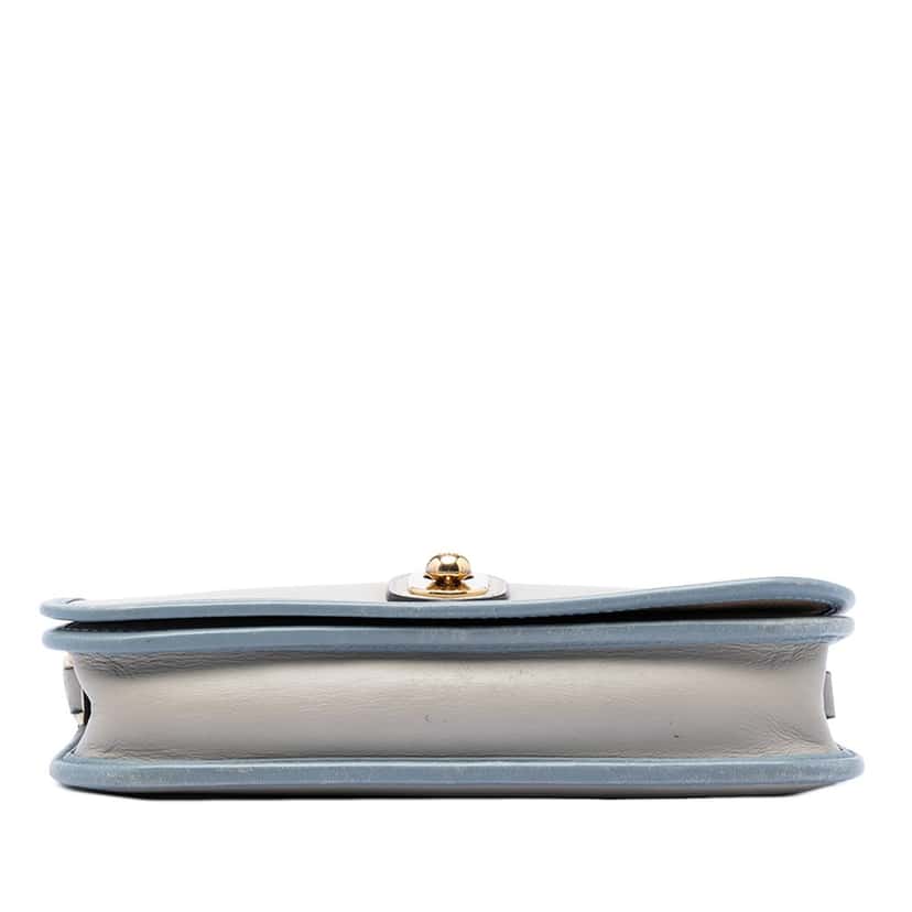 LOEWE Bicolor Leather Anagram Ines Flap Crossbody Other Leather Very good condition - Inside View