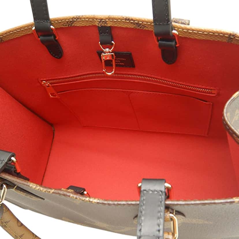 Louis Vuitton Monogram Reverse Giant OnTheGo MM Brown Very good condition - Box View