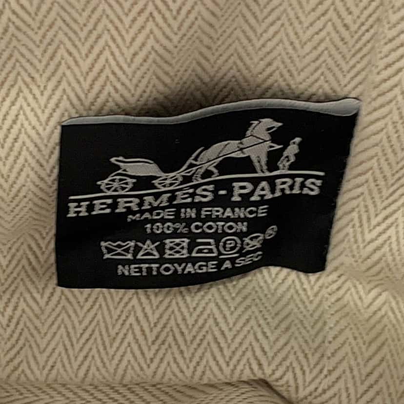 Hermès Small Toile Bride A Brac Case Blue Very good condition - Box View