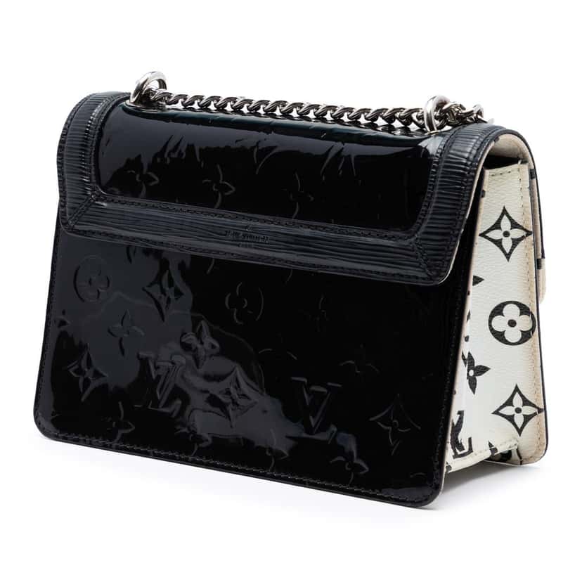 Louis Vuitton Monogram Vernis Wynwood Black Leather Very good condition - Back View