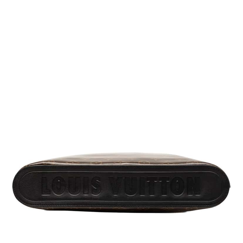 Louis Vuitton Monogram Glaze Pochette Cosmos Brown Very good condition - Inside View