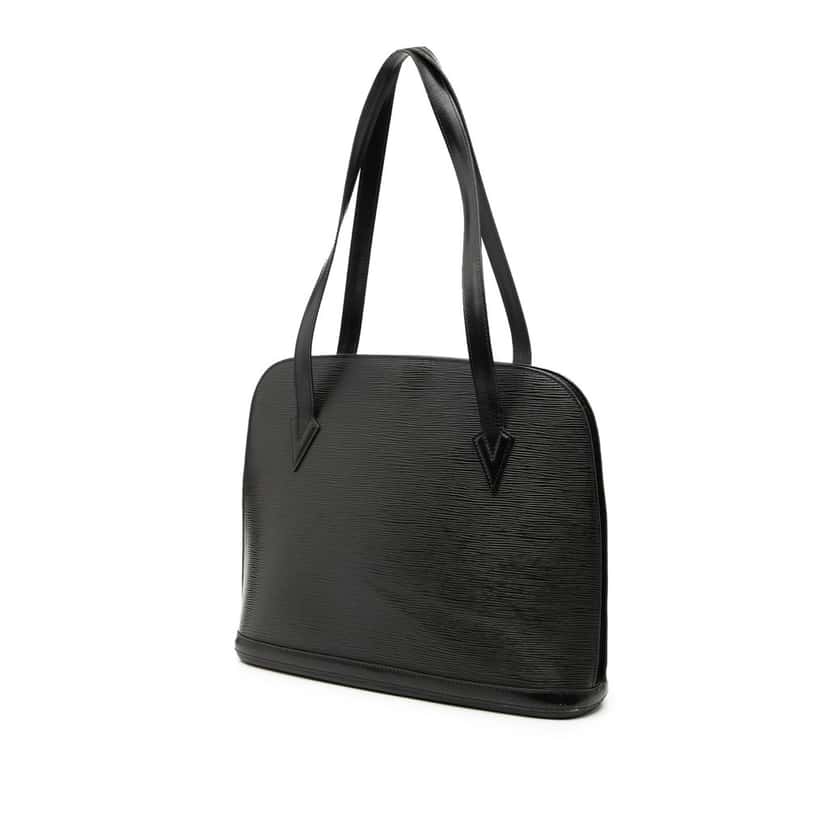 Louis Vuitton Epi Lussac Black Leather Very good condition - Back View