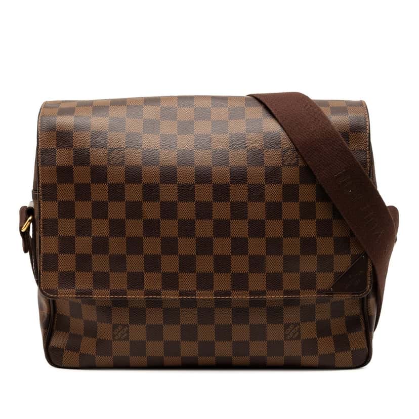 Louis Vuitton Damier Ebene Shelton MM Brown Very good condition - Front View