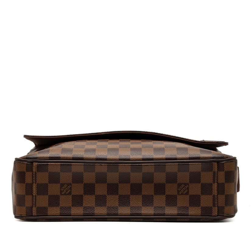 Louis Vuitton Damier Ebene Shelton MM Brown Very good condition - Inside View