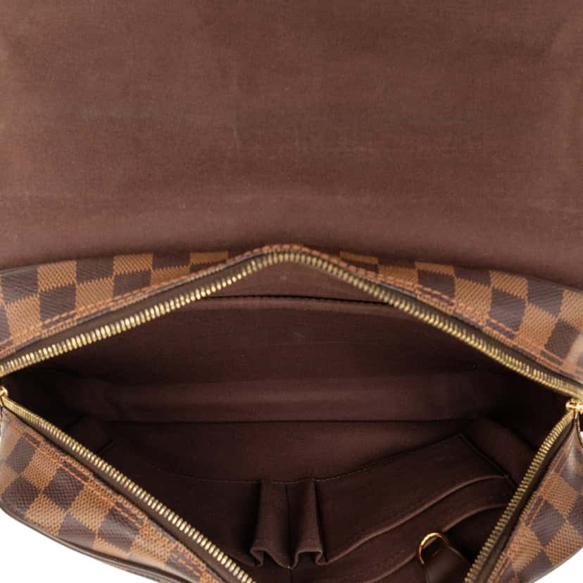 Louis Vuitton Damier Ebene Shelton MM Brown Very good condition - Model View