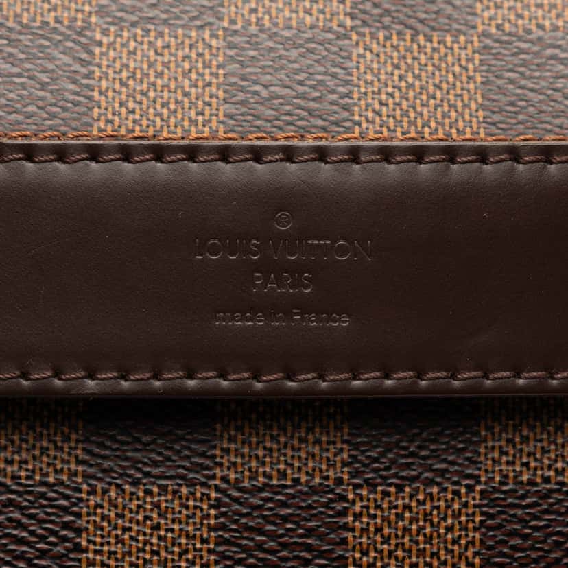 Louis Vuitton Damier Ebene Shelton MM Brown Very good condition - Box View