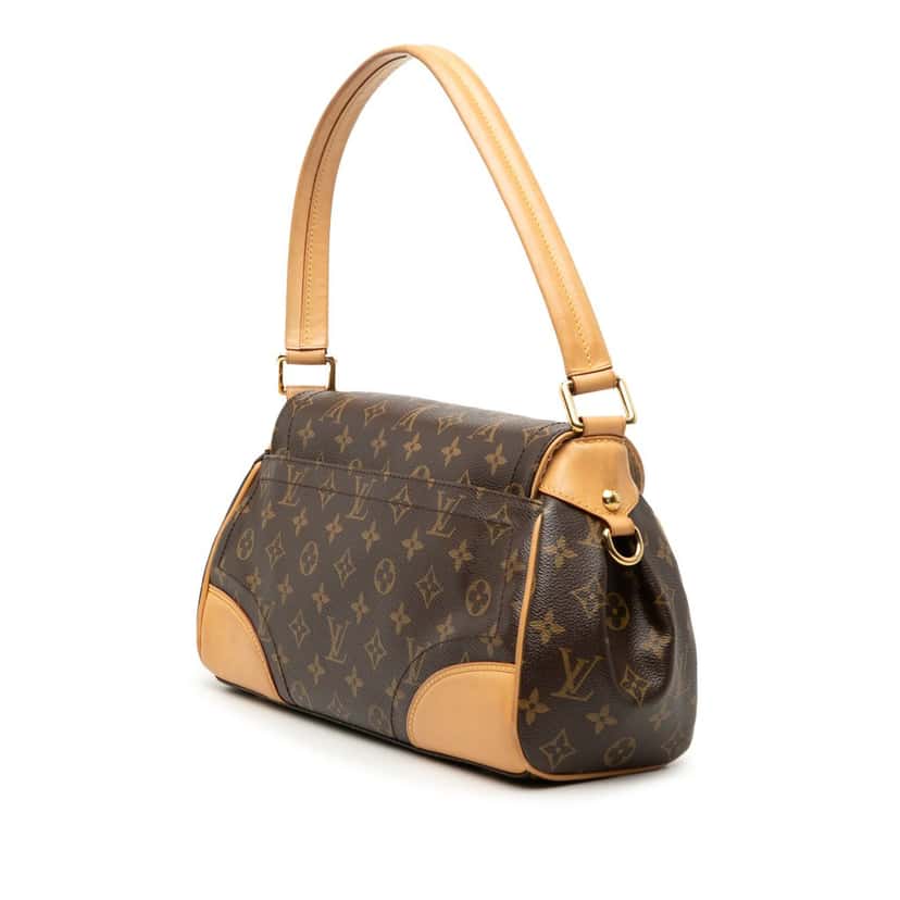 Louis Vuitton Monogram Beverly MM Brown Very good condition - Back View