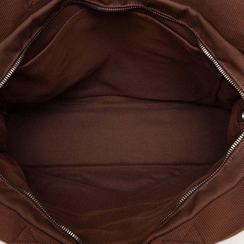 Hermès Canvas Herline GM Brown Very good condition - Model View