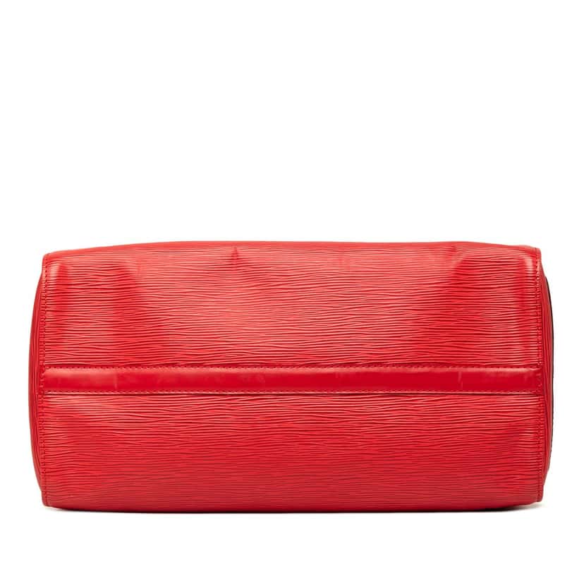 Louis Vuitton Epi Speedy 35 Red Leather Very good condition - Inside View