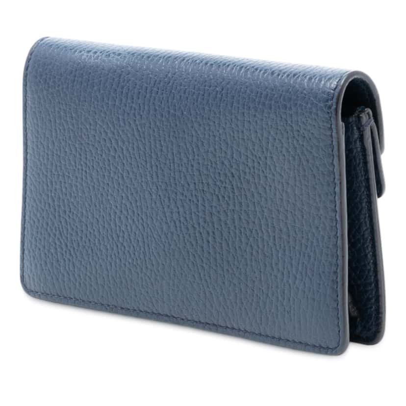 Gucci Mini Leather Dionysus Crossbody Blue Leather Very good condition - Back View