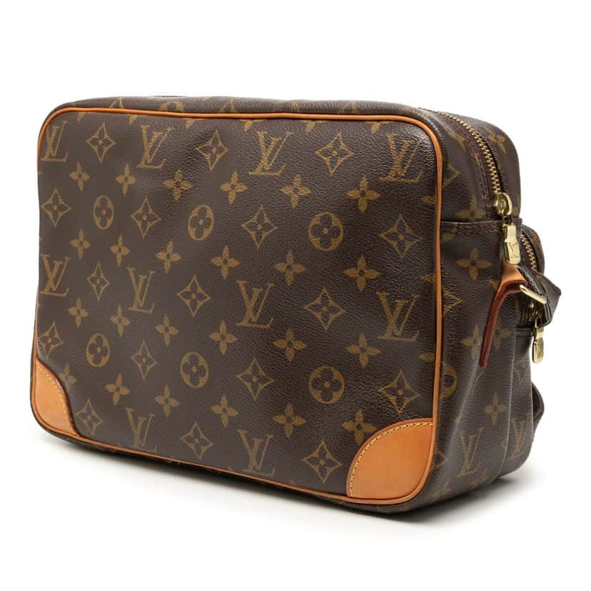 Louis Vuitton Monogram Nil Crossbody Brown Very good condition - Back View
