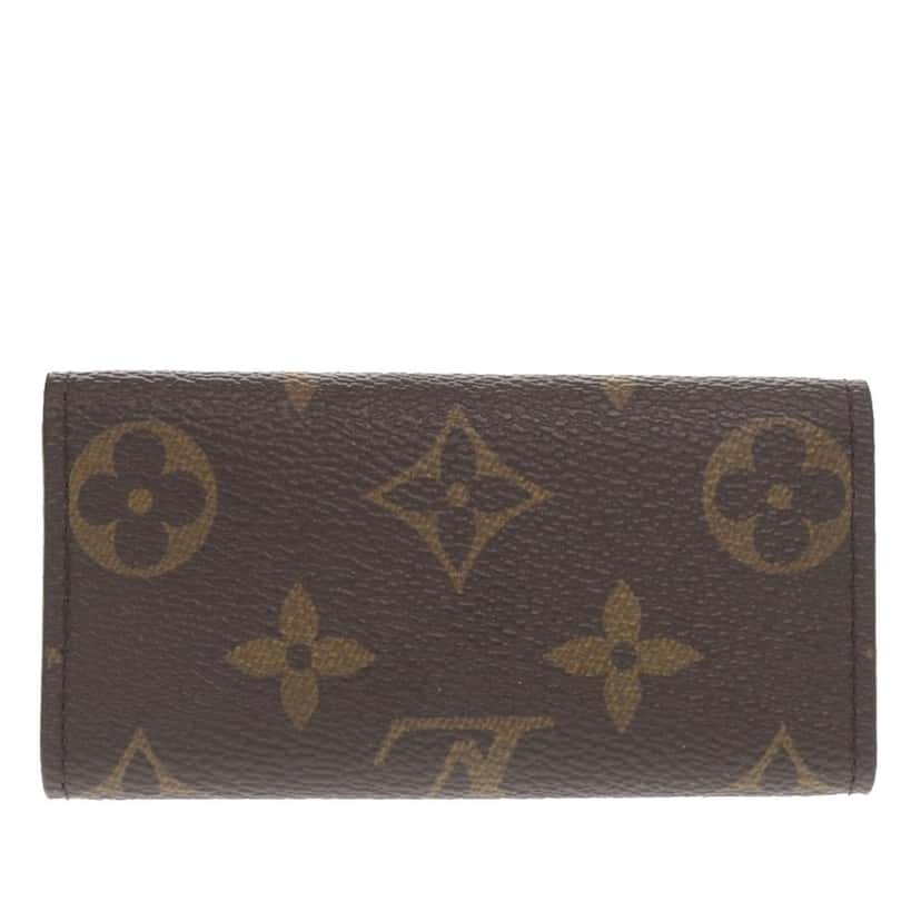 Louis Vuitton Monogram 4 Key Holder Brown Very good condition - Back View