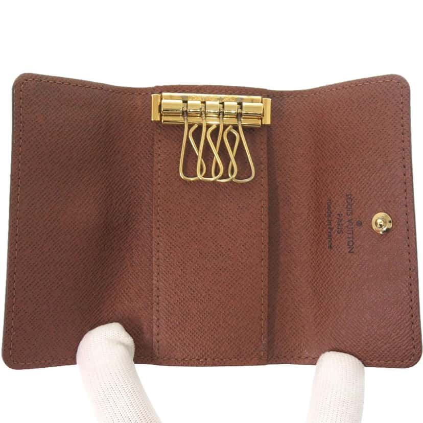 Louis Vuitton Monogram 4 Key Holder Brown Very good condition - Inside View