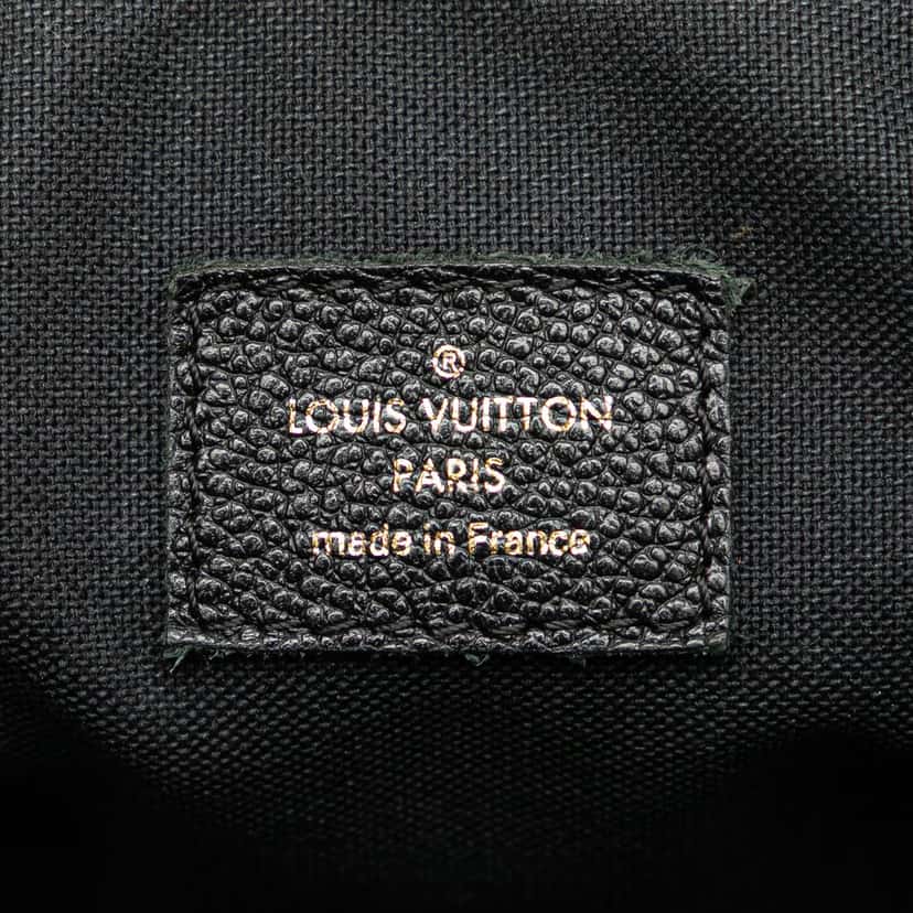 Louis Vuitton Monogram Empreinte Vosges MM Black Leather Very good condition - Box View