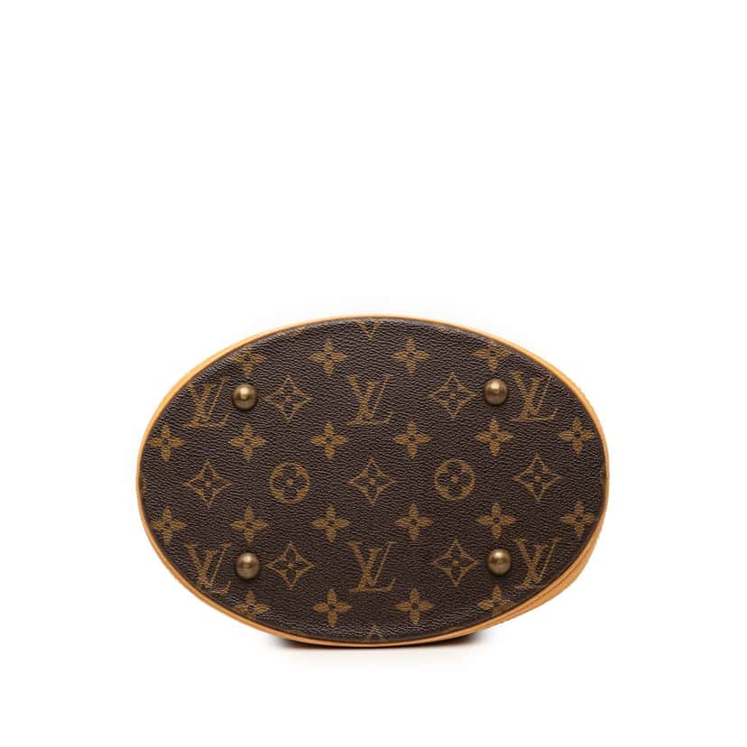 Louis Vuitton Monogram Petit Bucket Brown Very good condition - Inside View