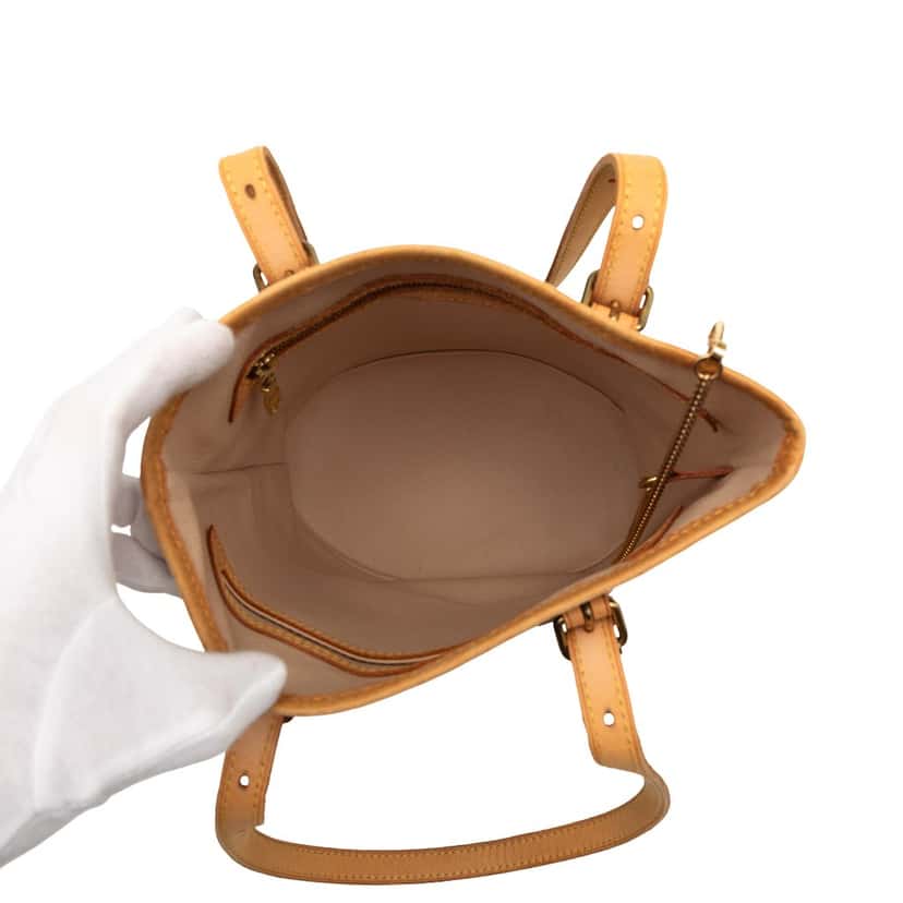 Louis Vuitton Monogram Petit Bucket Brown Very good condition - Model View
