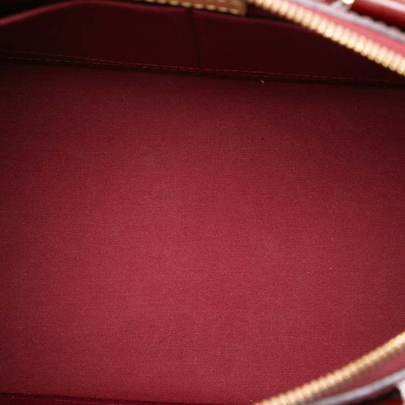 Louis Vuitton Monogram Vernis Alma PM Red Leather Very good condition - Model View