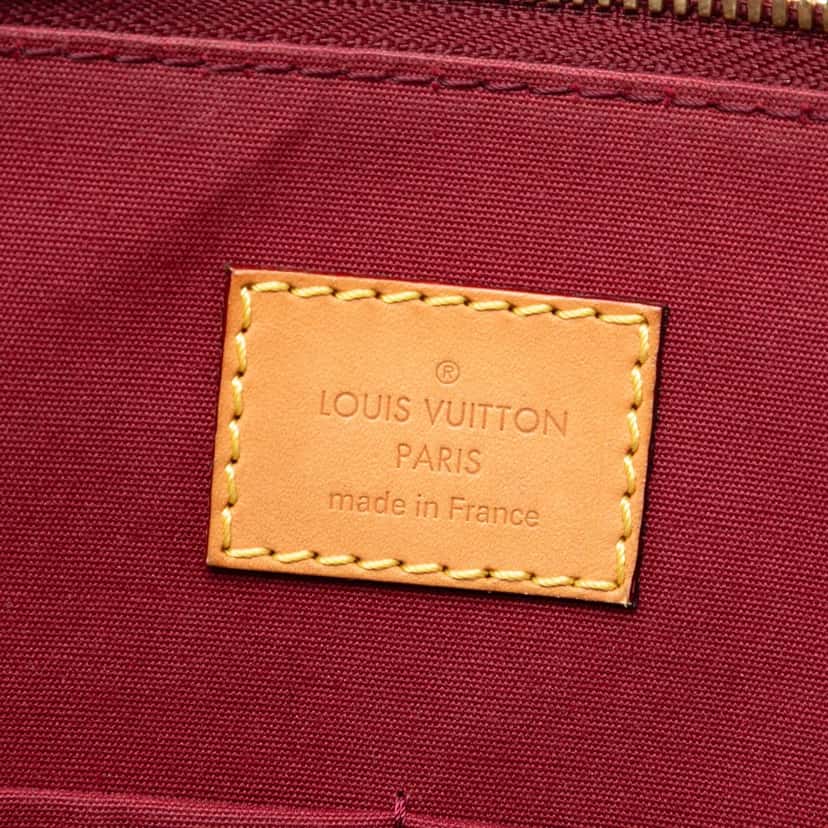 Louis Vuitton Monogram Vernis Alma PM Red Leather Very good condition - Box View